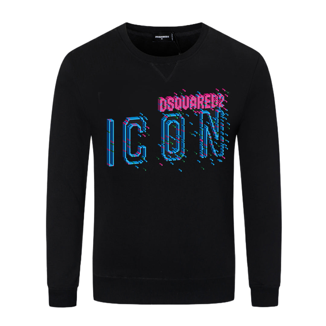 Dsquared2 ICON Logo Cotton Sweatshirt III — The ICON, Day to Night.