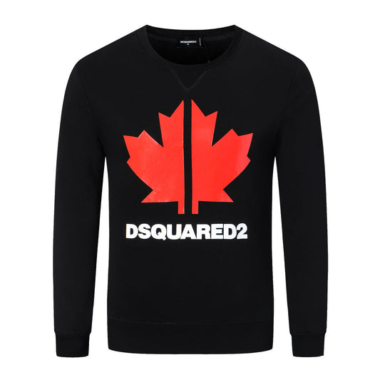 Dsquared2 Maple Leaf Logo Cotton Sweatshirt — Canada, Declared.