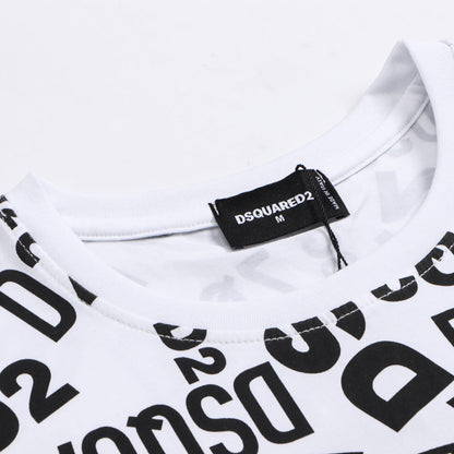 Dsquared2 DSQ2 Logo Cotton T-Shirt – 100% Cotton Unisex Tee
