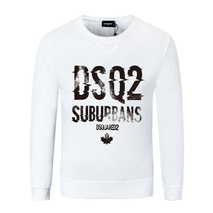 Dsquared2 Font Logo Cotton Sweatshirt — The Typography Is the Statement