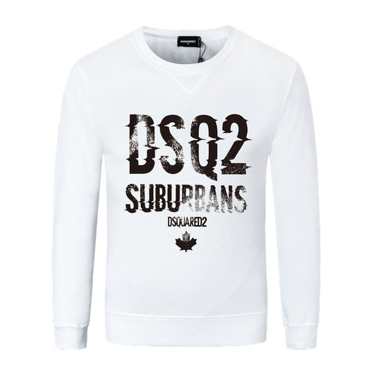 Dsquared2 Font Logo Cotton Sweatshirt — The Typography Is the Statement