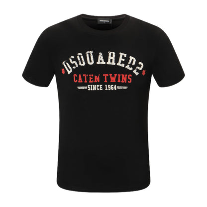 Dsquared2 Logo Black/White Cotton T-shirt