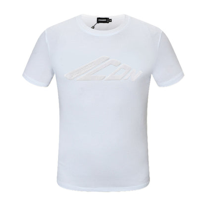 Dsquared2 ICON Logo Cotton T-Shirt – 100% Cotton Unisex Tee | Black & White
