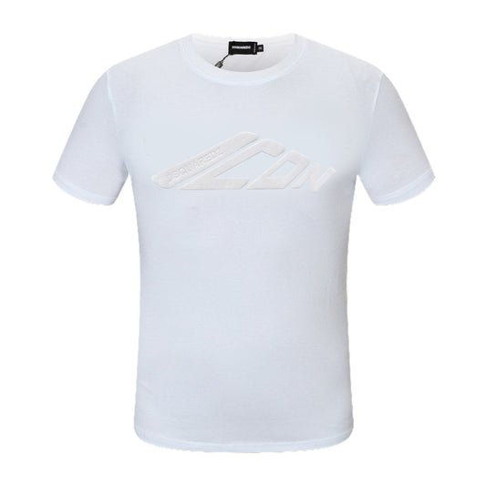 Dsquared2 ICON Logo Cotton T-Shirt – 100% Cotton Unisex Tee | Black & White
