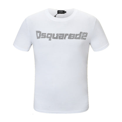 Dsquared2 Logo Black/White Cotton T-shirt