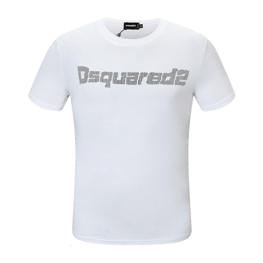 Dsquared2 Logo Black/White Cotton T-shirt