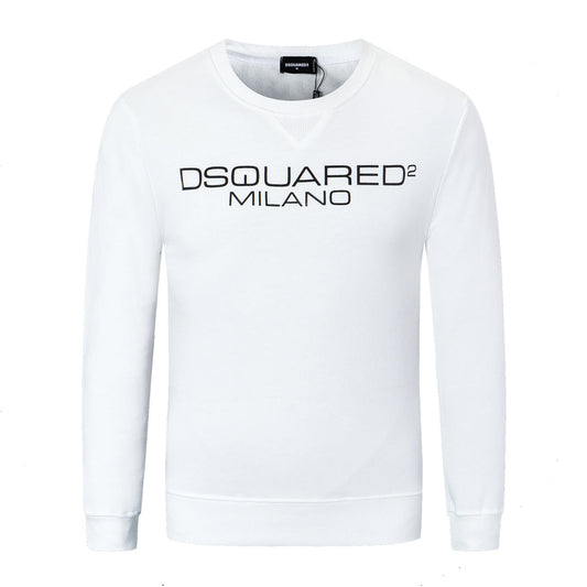 Dsquared2 Milan Logo Cotton Sweatshirt — Born in Canada. Made in Milan.