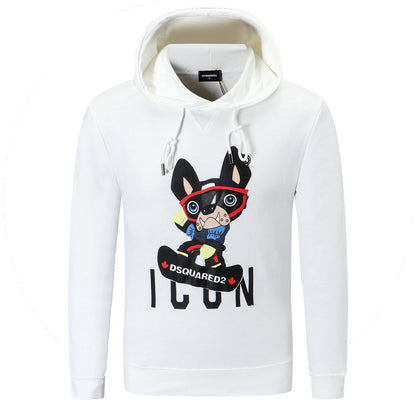 Dsquared2 Skateboard ICON Hoodie — Premium Cotton Streetwear