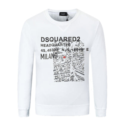 Dsquared2 City Street Cotton Sweatshirt — Luxury, Born on the Street.