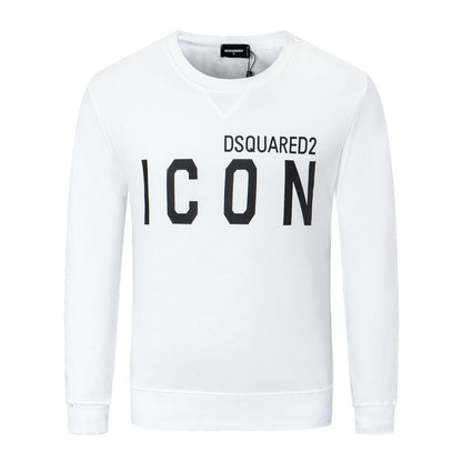 Dsquared2 ICON Logo Cotton Sweatshirt — The Symbol and the Name. Together.