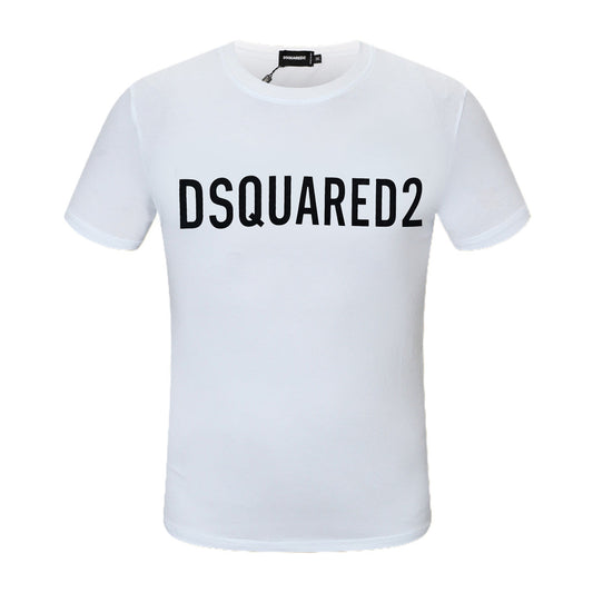 Dsquared2 Logo Black/White Cotton T-shirt