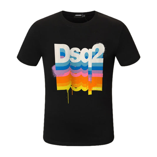 Dsquared2 Color Paint DSQ2 Cotton T-shirt