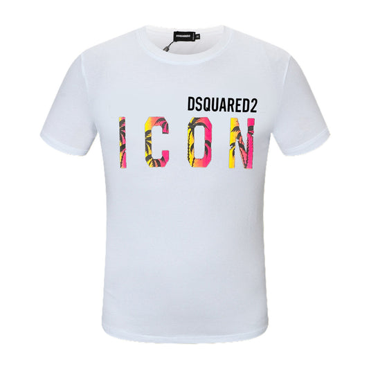 Dsquared2 Coconut Tree ICON Cotton T-shirt