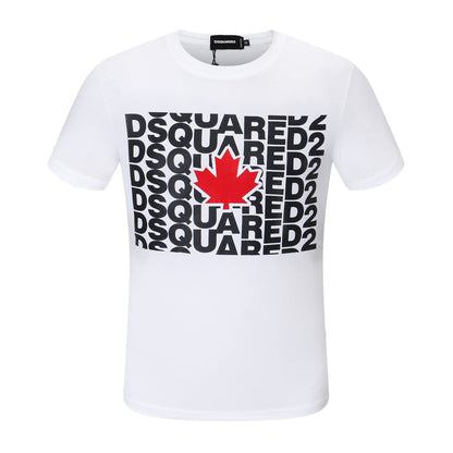 Dsquared2 Maple leaf Cotton T-shirt