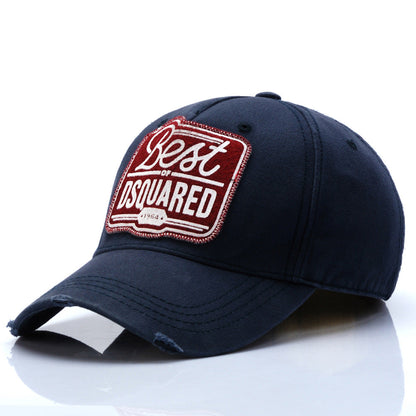 Dsquared2 Best Baseball Cap – Adjustable Unisex Hat | Blue & Red