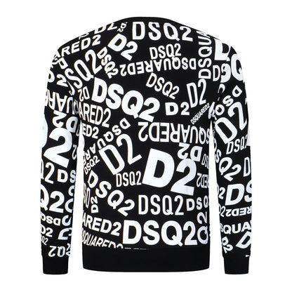Dsquared2 DSQ2 Logo Cotton Sweatshirt — Understated Luxury for Every Day