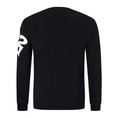 Dsquared2 Diagonal Logo Cotton Sweatshirt — Off-Axis. On Point.