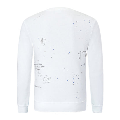 Dsquared2 Graffiti Poster Cotton Sweatshirt — Wear the Wall, Own the Street