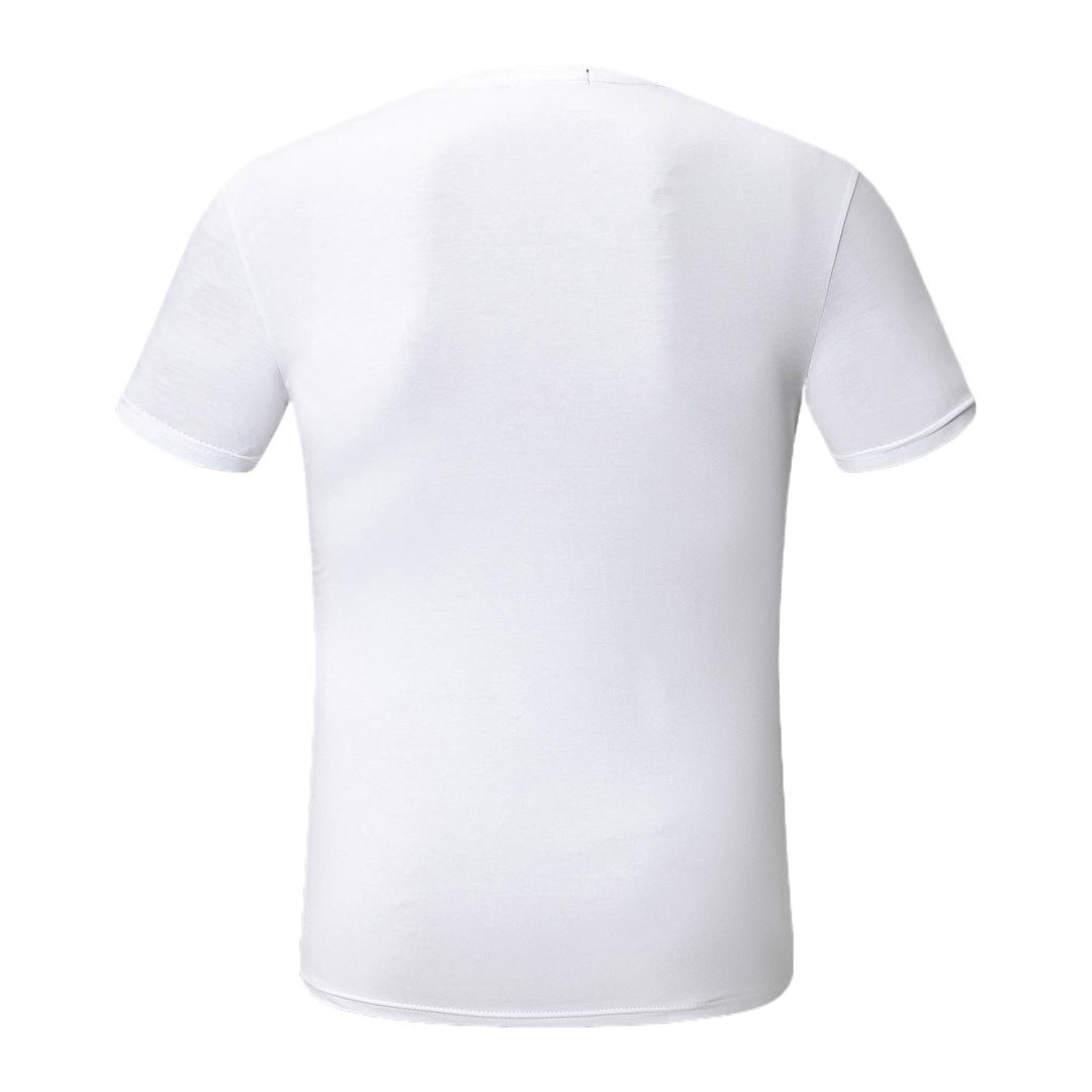 Dsquared2 Blood Logo Print T-Shirt – 100% Cotton Unisex Tee | Black & White