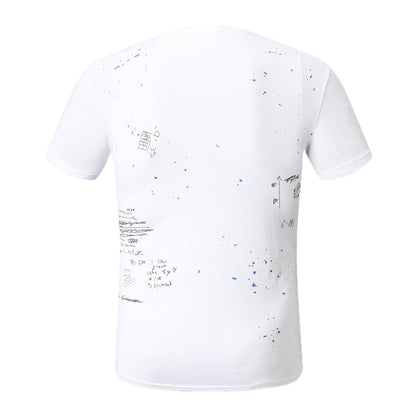 Dsquared2 Poster Graffiti Cotton T-Shirt – 100% Cotton Unisex Tee | Black & White