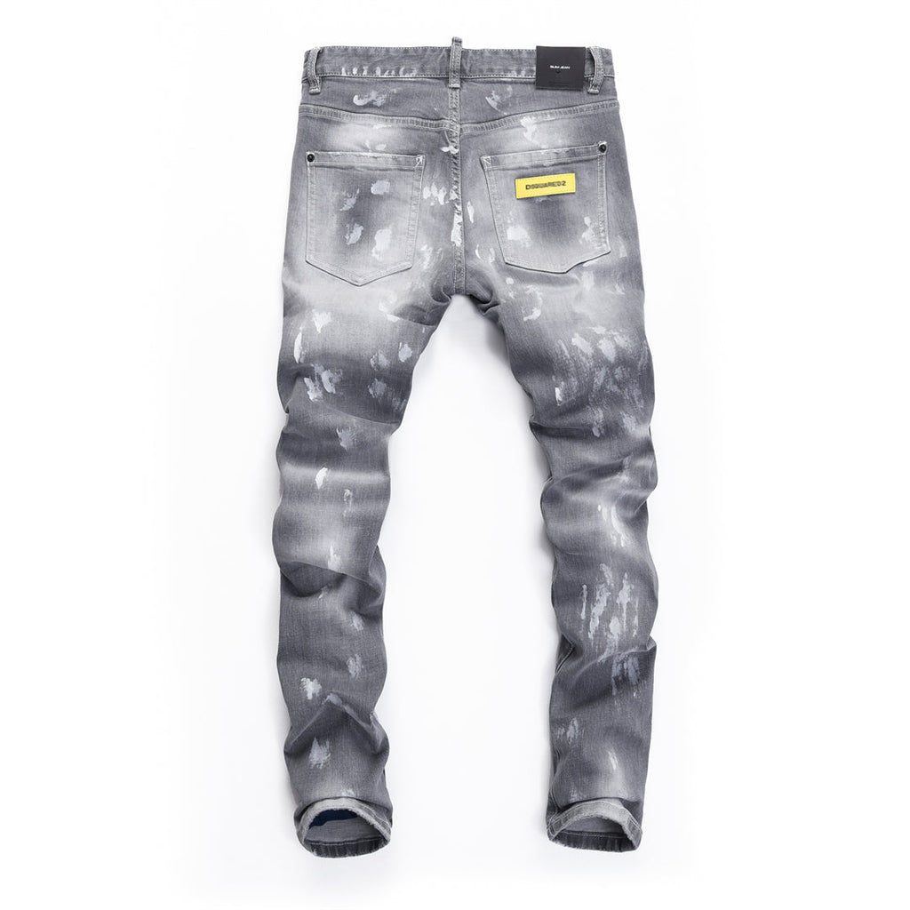 DSQ2 Jeans Paint Gray