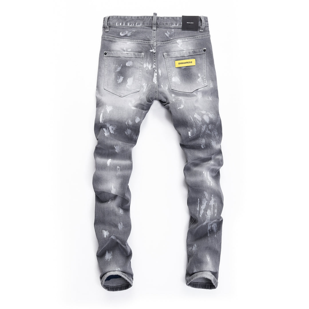 DSQ2 Jeans Paint Gray
