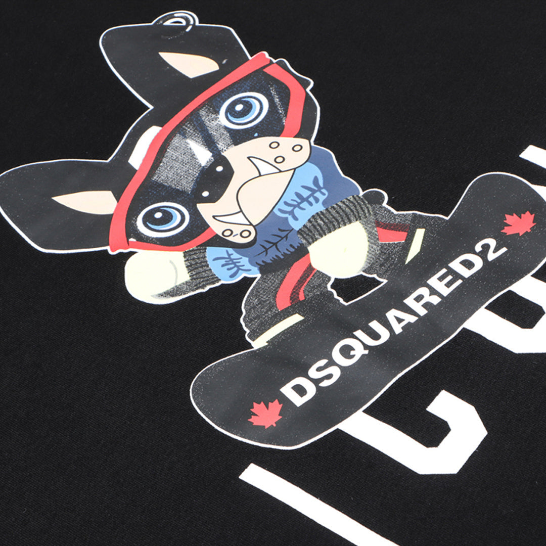 Dsquared2 Skateboard ICON Hoodie — Premium Cotton Streetwear