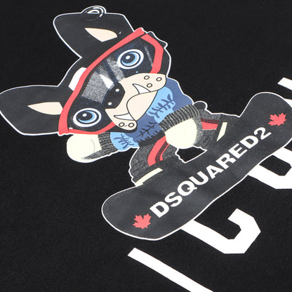 Dsquared2 Skateboard ICON Hoodie — Premium Cotton Streetwear