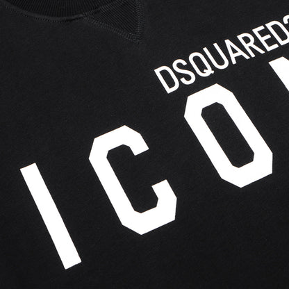 Dsquared2 ICON Logo Cotton Sweatshirt — The Symbol and the Name. Together.