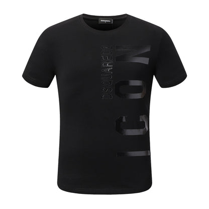 Dsquared2 ICON Logo Cotton T-Shirt – 100% Cotton Unisex Tee | Black & White