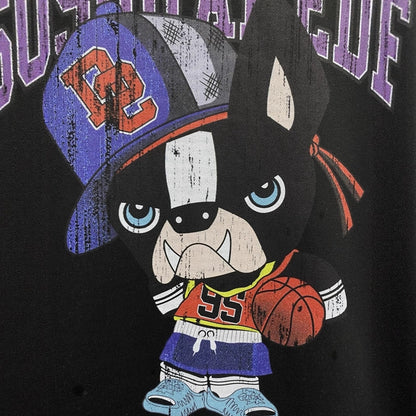 Dsquared2 Basketball Dog Cotton Sweatshirt — Canada's Game. Dsquared2's Dog.