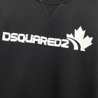Dsquared2 Maple Leaf Cotton Sweatshirt — Just the Leaf. Pure and Proud.