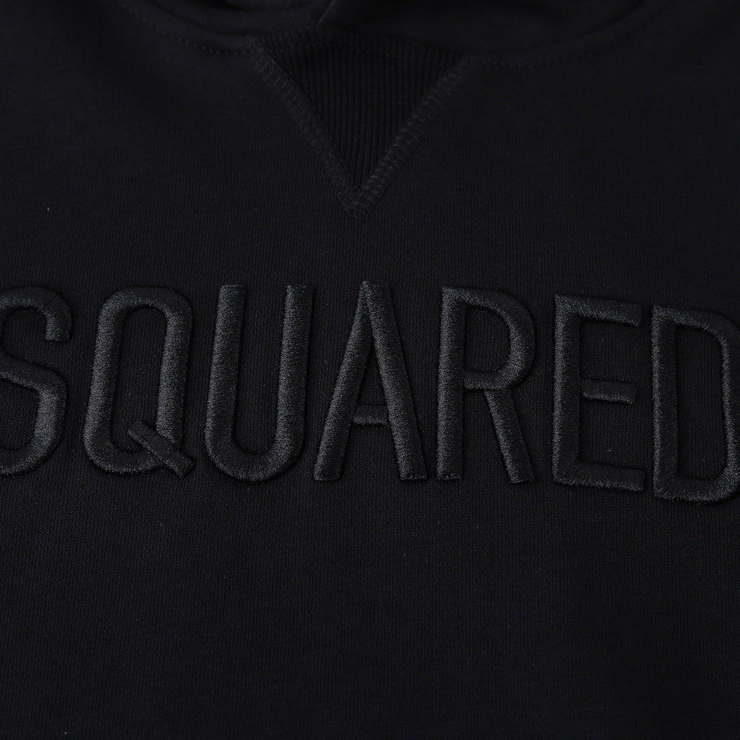 Dsquared2 Embroidery Logo Hoodie — Crafted in Thread, Built for the Streets