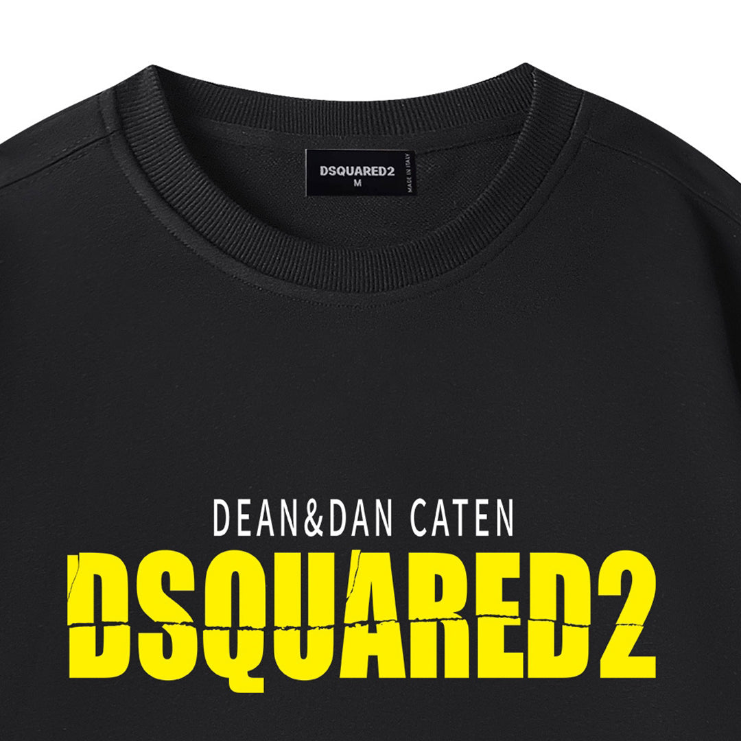 Dsquared2 Logo Cotton Sweatshirt — The Original. The Essential.