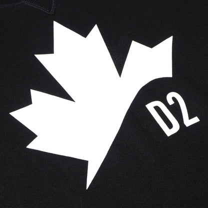 Dsquared2 Maple Leaf D2 Cotton Sweatshirt — Canadian Roots. Italian Luxury.