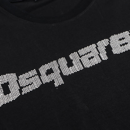 Dsquared2 Logo Black/White Cotton T-shirt