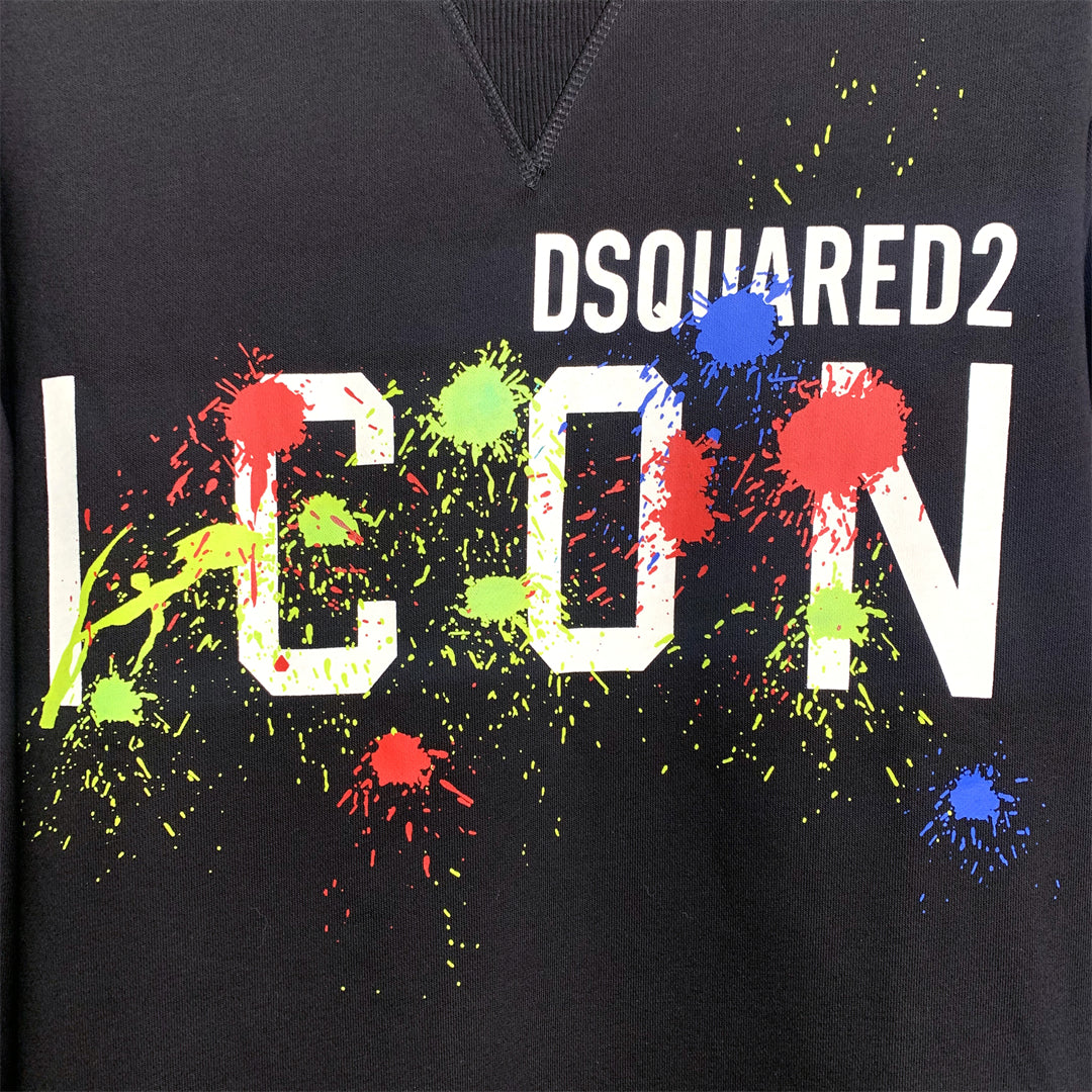Dsquared2 Paint ICON Cotton Sweatshirt II — The ICON Repainted.