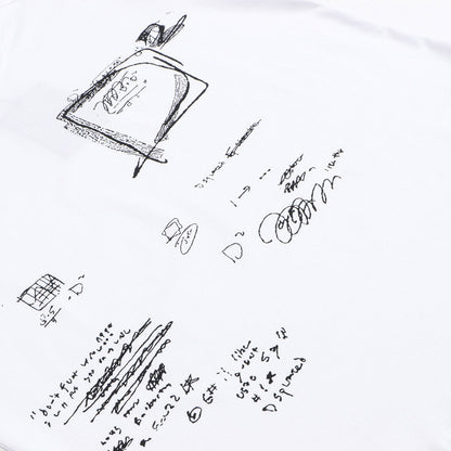 Dsquared2 Graffiti D2 Cotton T-Shirt – 100% Cotton Unisex Tee | Black & White