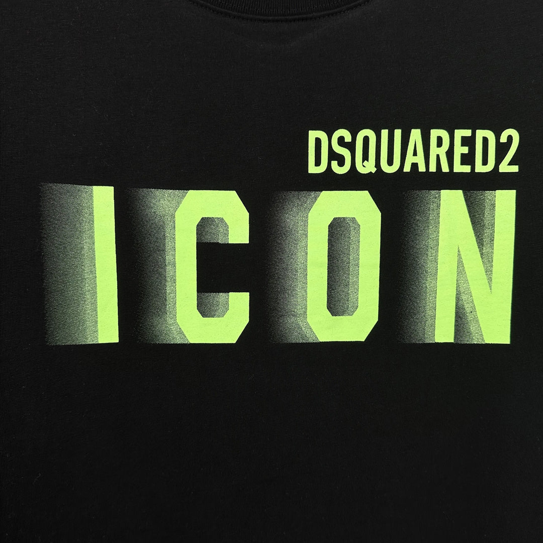 Dsquared2 Green ICON Print T-shirt