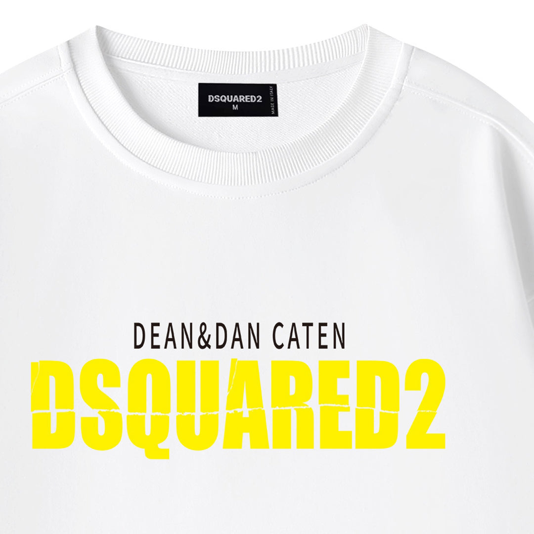 Dsquared2 Logo Cotton Sweatshirt — The Original. The Essential.
