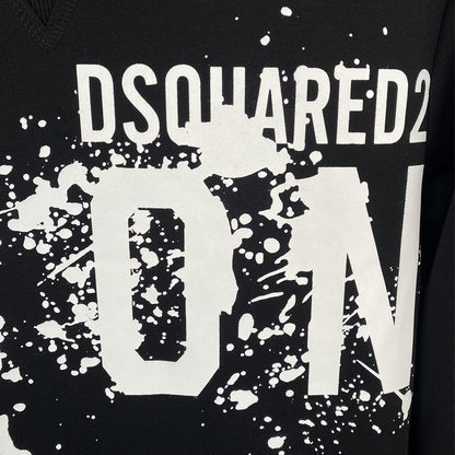 Dsquared2 Paint ICON Cotton Sweatshirt — Two Icons, One Canvas