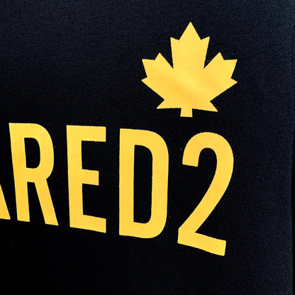 Dsquared2 Maple Leaf Logo Cotton Sweatshirt — Canadian Soul, Italian Craft