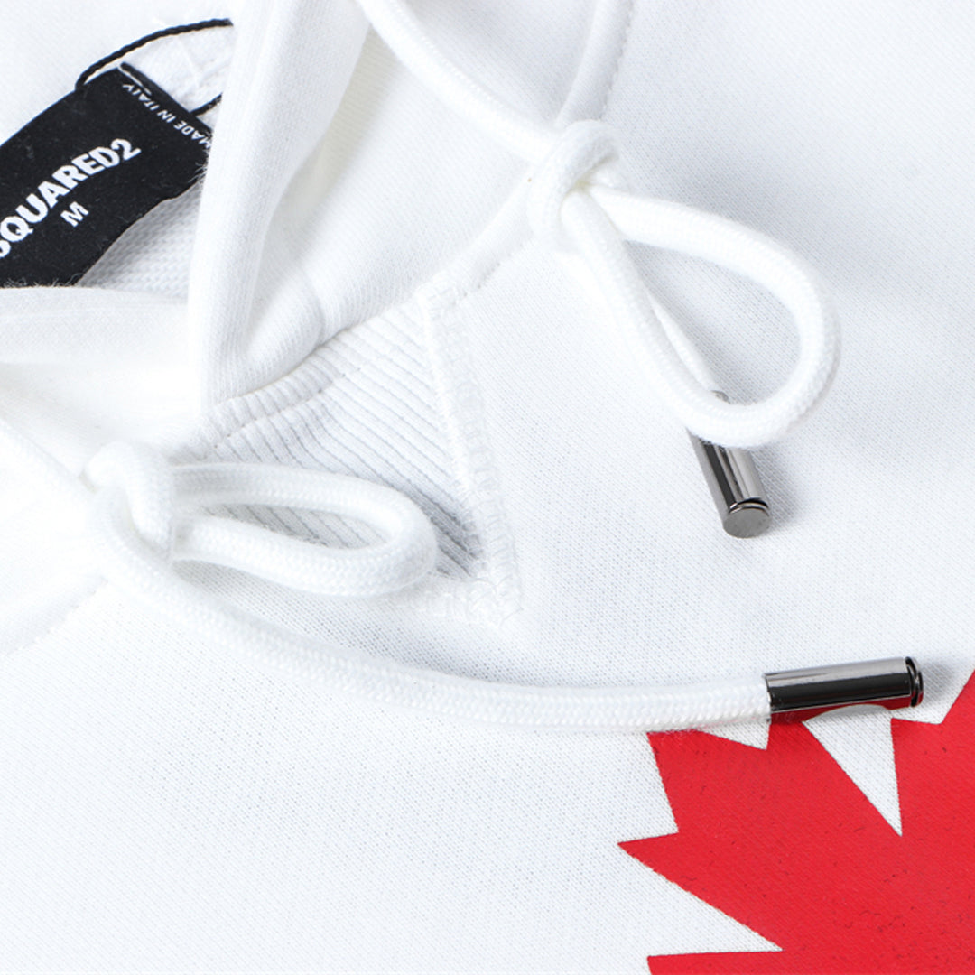 Dsquared2 Maple Leaf Logo Hoodie — Canadian Heritage Meets Italian Luxury