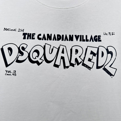 Dsquared2 Logo Print Cotton T-shirt