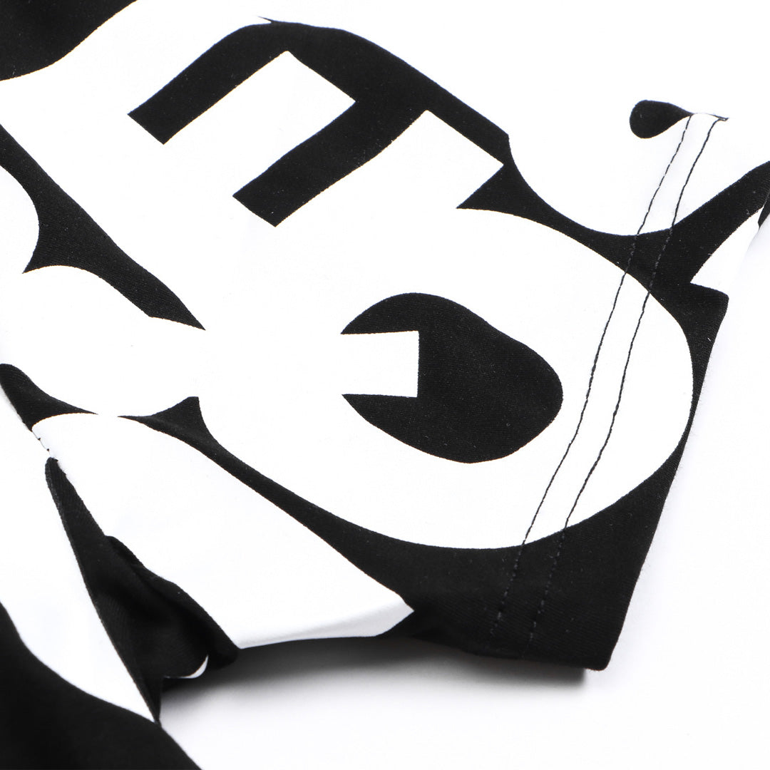 Dsquared2 Diagonal Logo Cotton T-Shirt – 100% Cotton Unisex Tee | Black & White