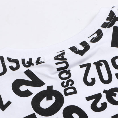 Dsquared2 DSQ2 Logo Cotton T-Shirt – 100% Cotton Unisex Tee