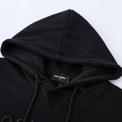 Dsquared2 Embroidery Logo Hoodie — Crafted in Thread, Built for the Streets