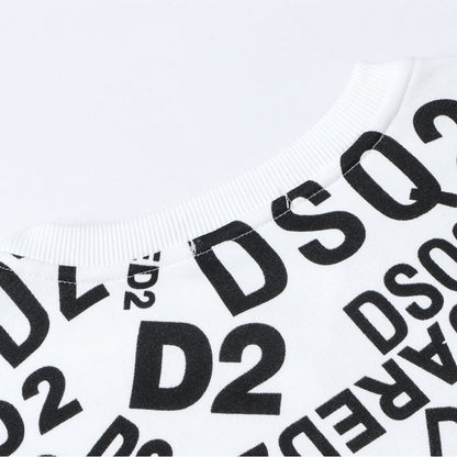 Dsquared2 DSQ2 Logo Cotton Sweatshirt — Understated Luxury for Every Day