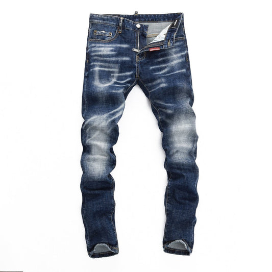 Dsquared2 Men's Slim Fit Jeans — Classic Blue Wash