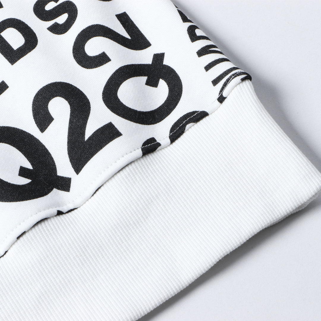 Dsquared2 DSQ2 Logo Cotton Sweatshirt — Understated Luxury for Every Day